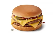 Double cheeseburger