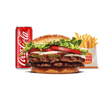 Double Whopper Meal Large - Double Whopper
