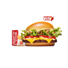 Super Ghost Beef Burger Meal Large - Super Ghost Beef Burger