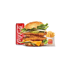 Chicken Big King Meal Large - Big King Chicken