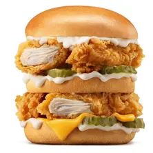 Double Hardee Chicken Sandwich