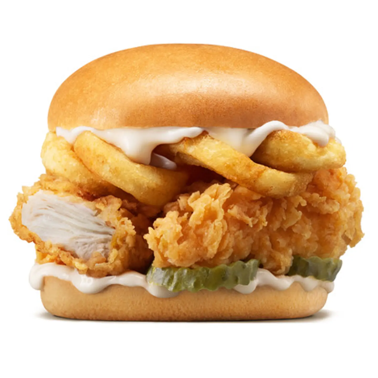 Curly Chicken Sandwich - test