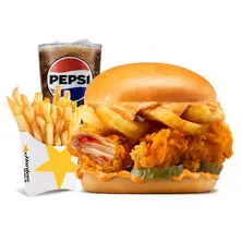 Curly Santa Fe Chicken Combo  Large