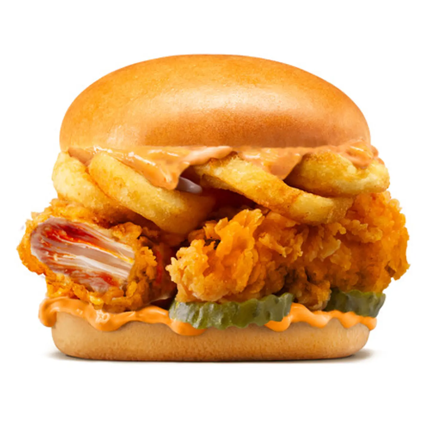 Curly Santa Fe Chicken Sandwich - test