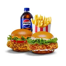 Burger Raheeb Duo Combo - Medium