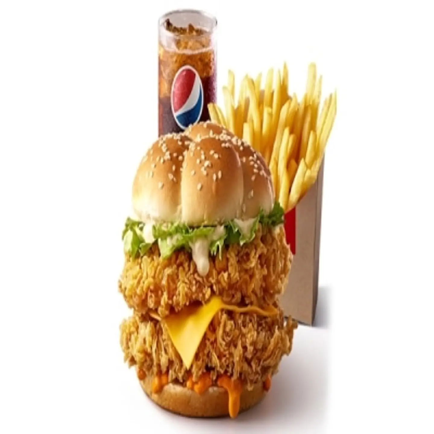 Mighty Zinger Combo - Medium - test