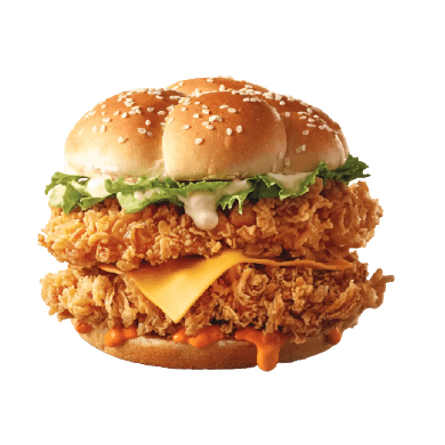 Mighty Zinger Sandwich - test