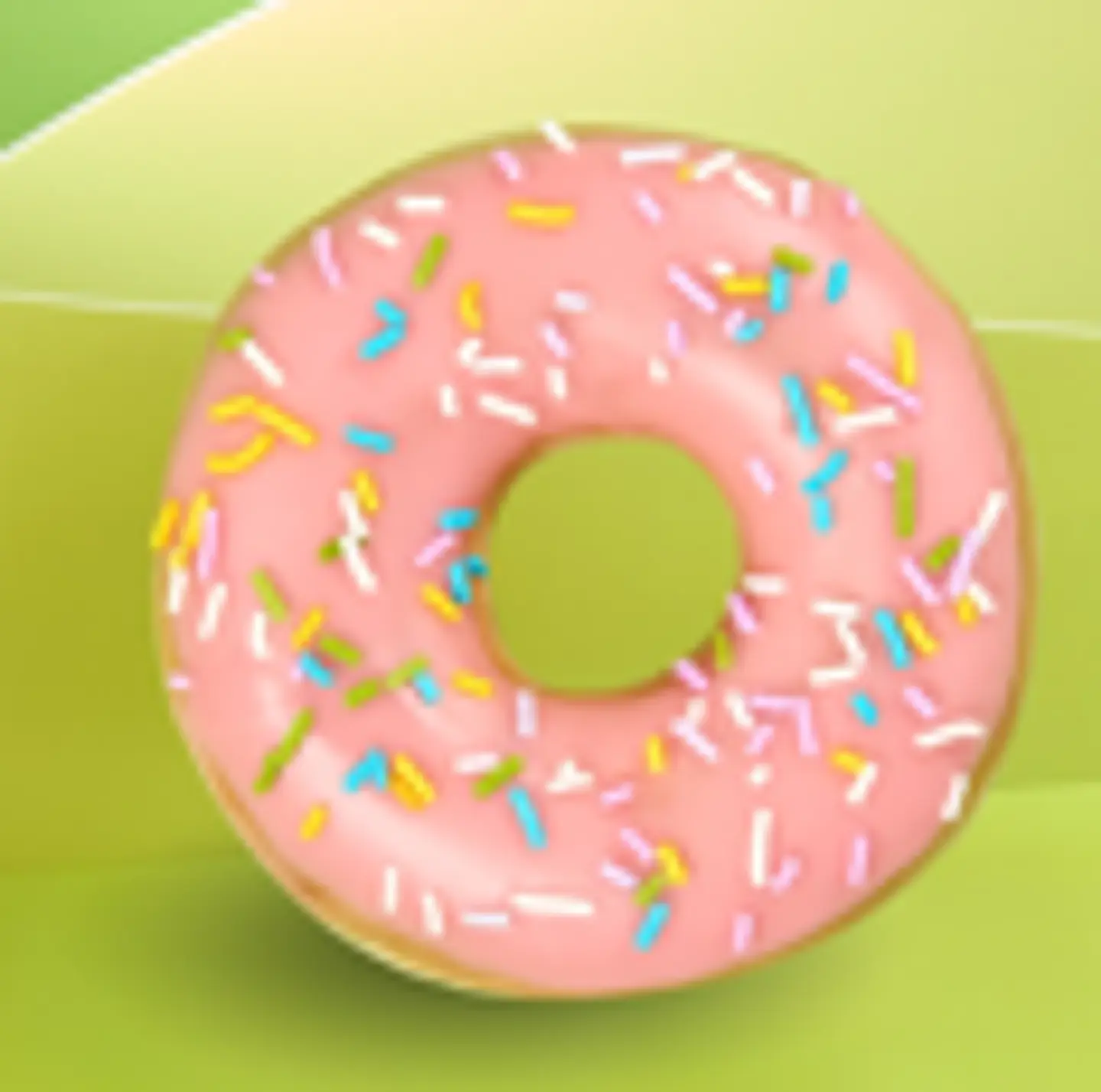 Ring Srtrwberry iced and Sprinkels