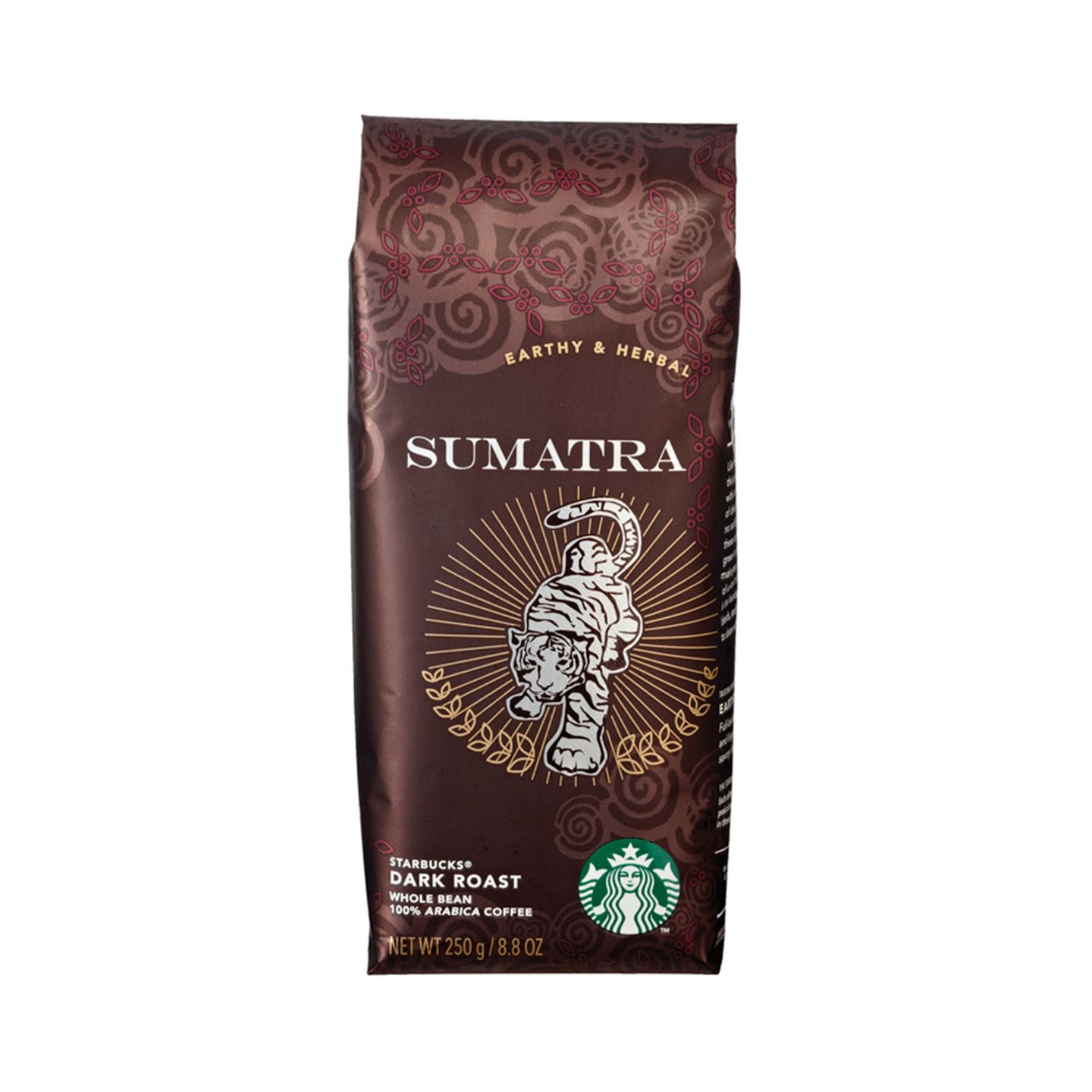 Whole Bean Coffee Sumatra 250g