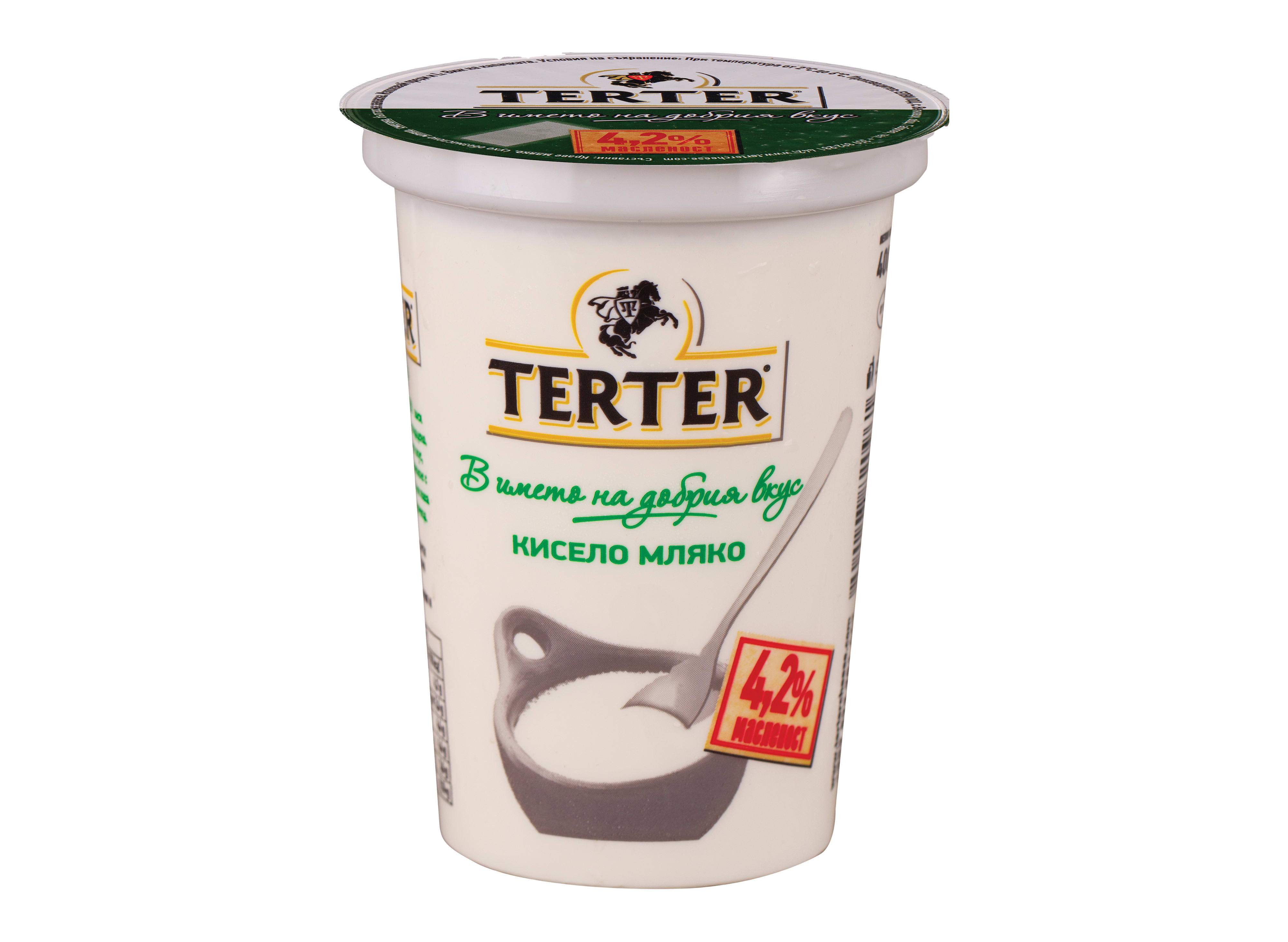 Мляко Кисело Terter 4.2%