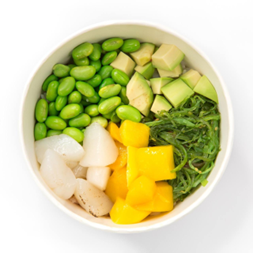 Poke Bowl Con Una Vieira