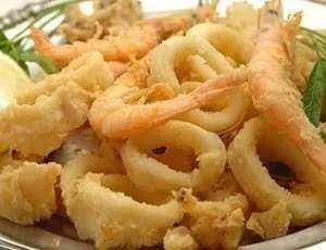 FRITTURA DI GAMBERI E CALAMARI