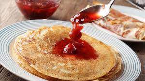 Crêpe à la confiture