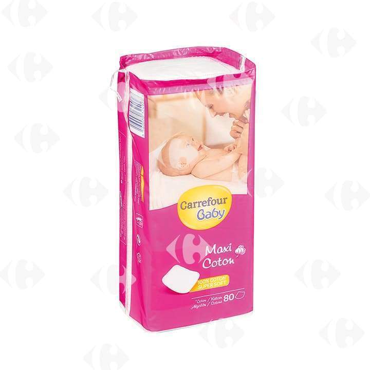 Coton bébé bio doux maxi CARREFOUR BABY