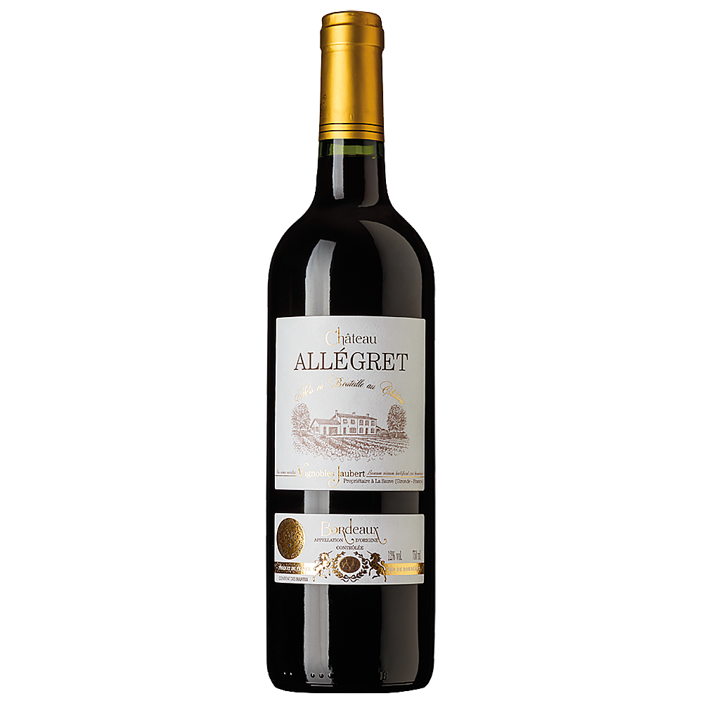 Шато Алегре Бордо, Винобл Жобер, Франция (750мл)