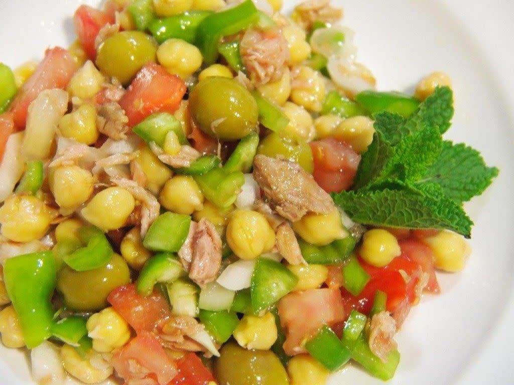 Ensalada de Trampó mallorquin con Garbanzos (350 g.)