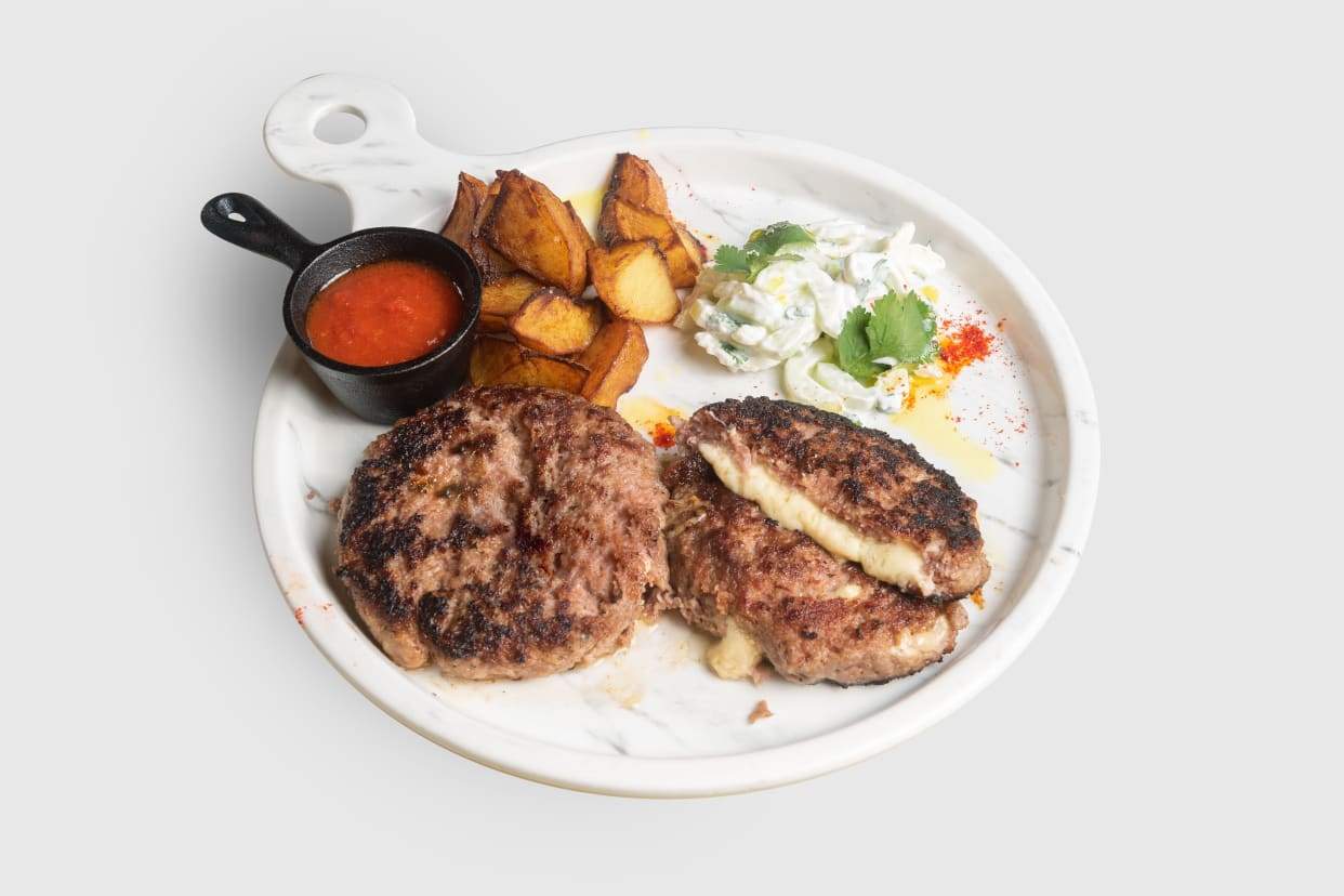 Котлета говяжья с Моцареллой