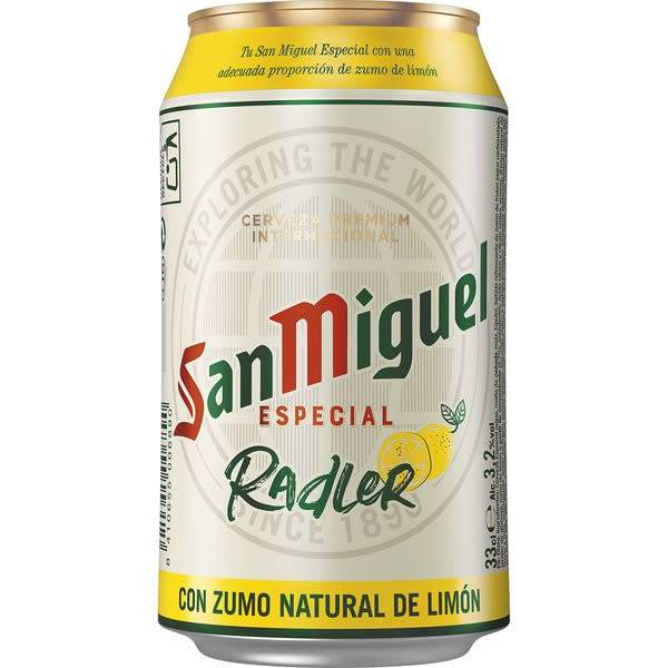 Cerveza San Miguel Radler (33 cl.)