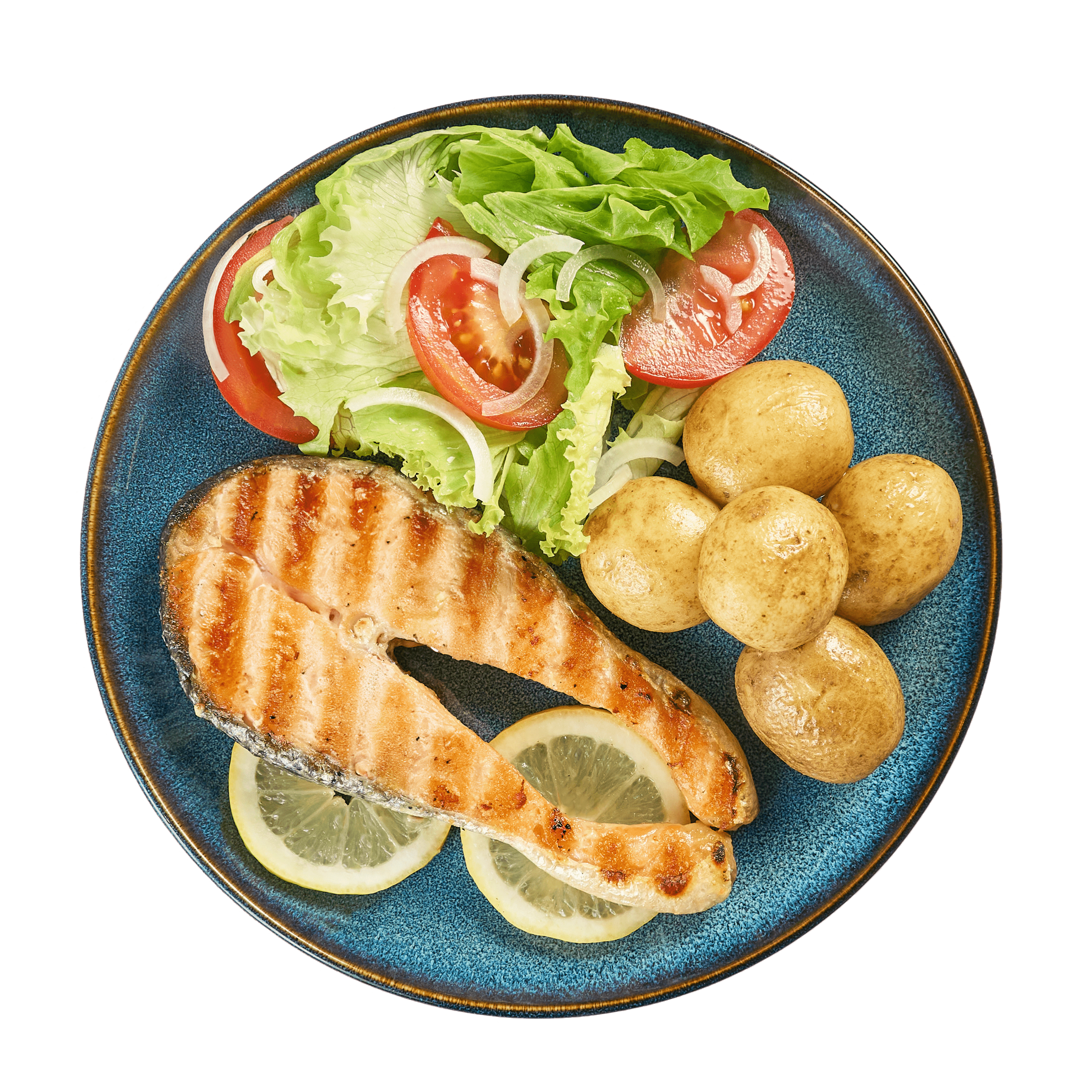 Salmão Grelhado + 2 acompanhamentos