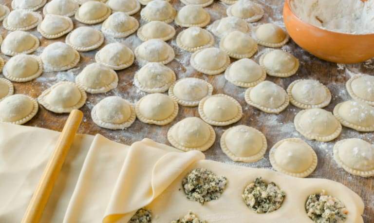 Sorrentino Salmón Con Gambas y Ricota (400 G.)