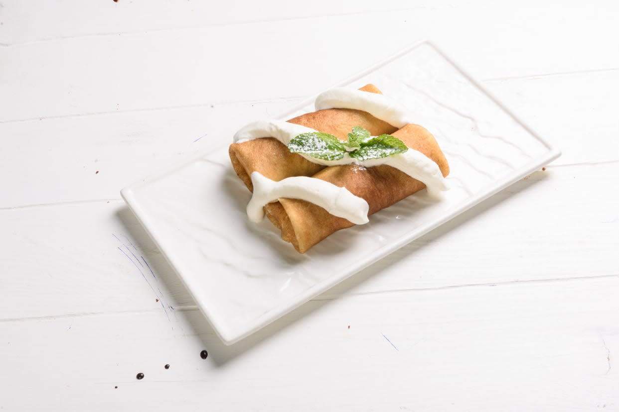 Блинчики с творогом