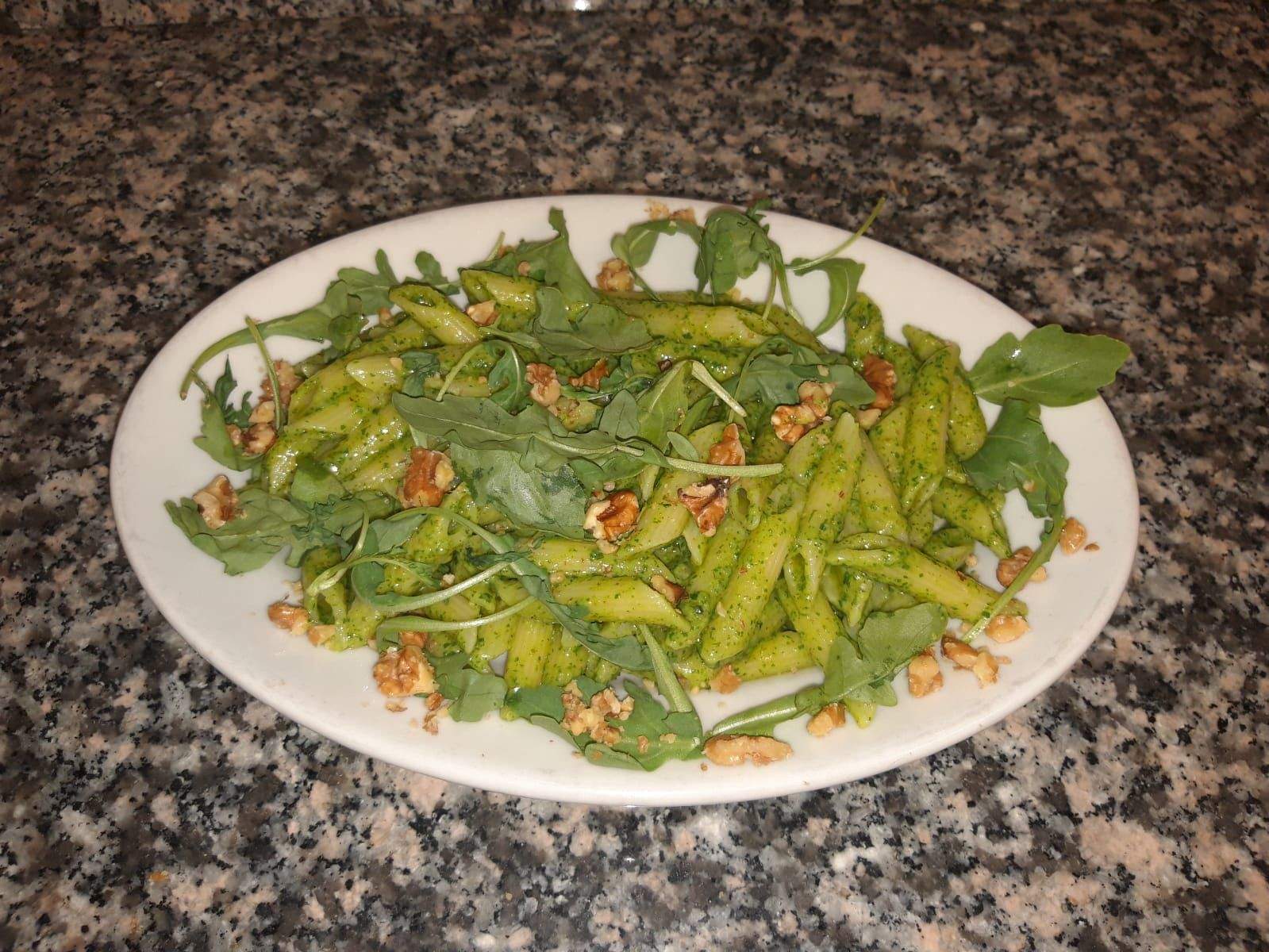 PENNE AL PESTO DI RUCOLA