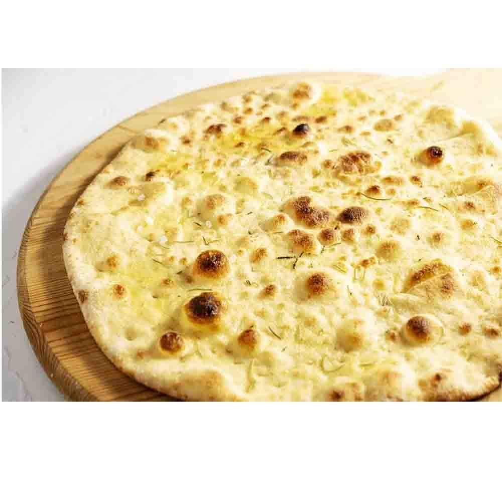 Focaccia con pomodoro pachino e rucola