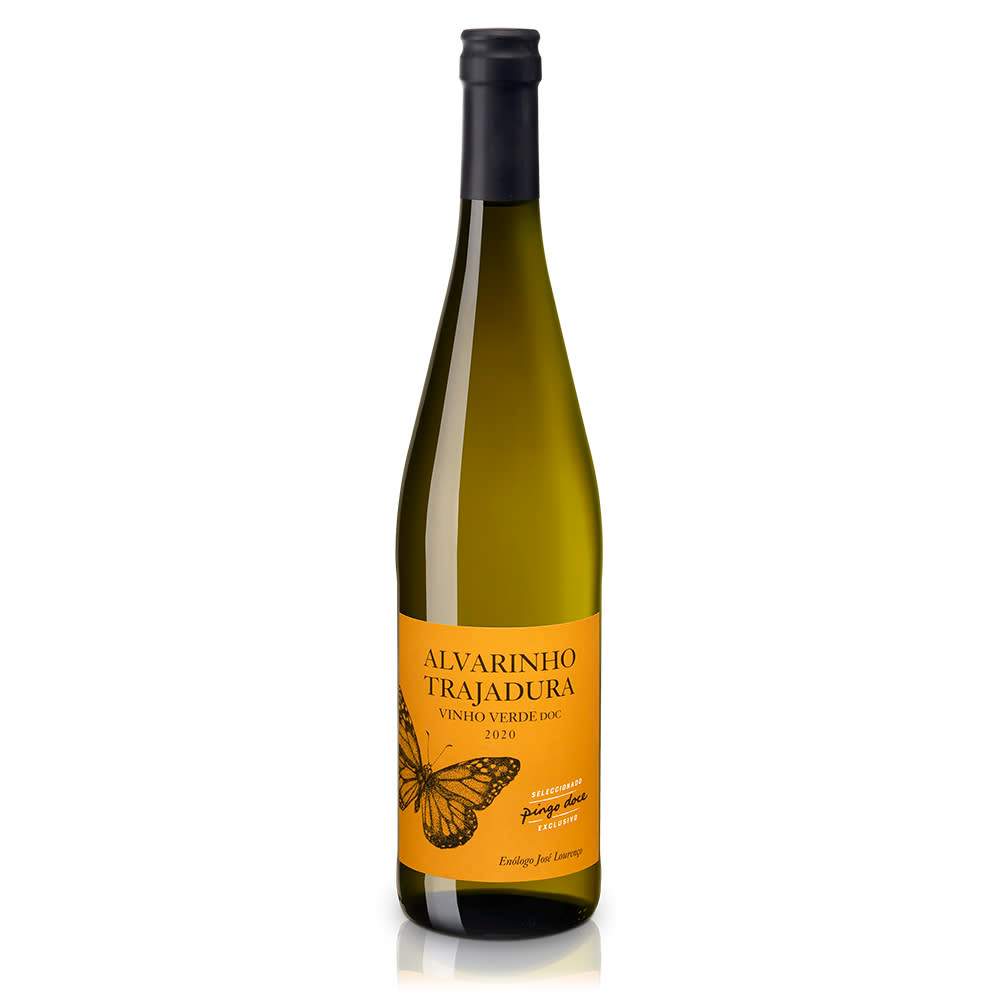 Vinho Verde Pingo Doce Alvarinho Trajadura Branco 75cl