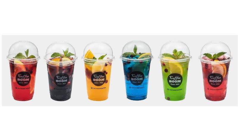 Лимонад с фруктовым вкусом с ягодами 