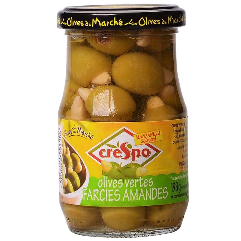 Маслини Зелени С Бадем  Crespo