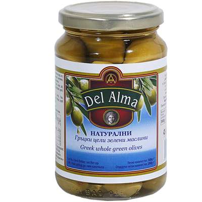 Маслини Дел Алма Зелени С Бадем
