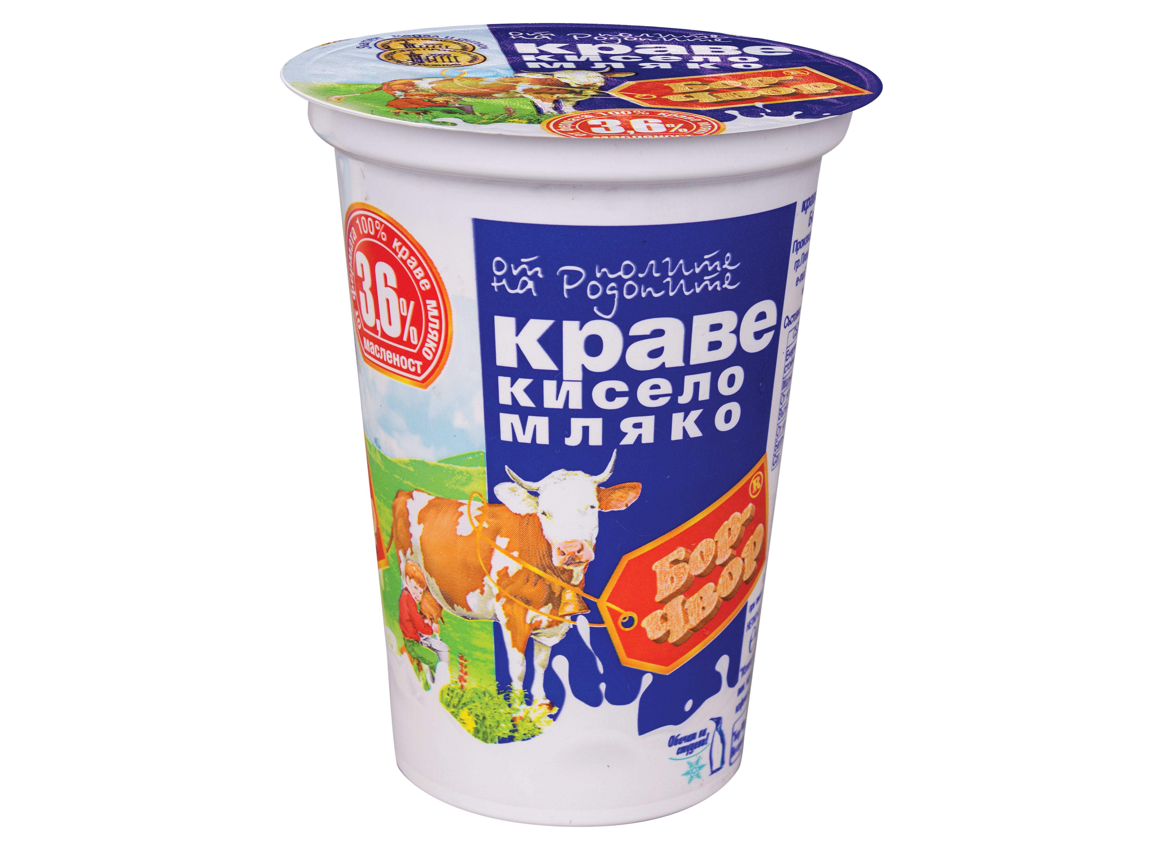 Мляко Кисело Бор Чвор 3.6%  Рп