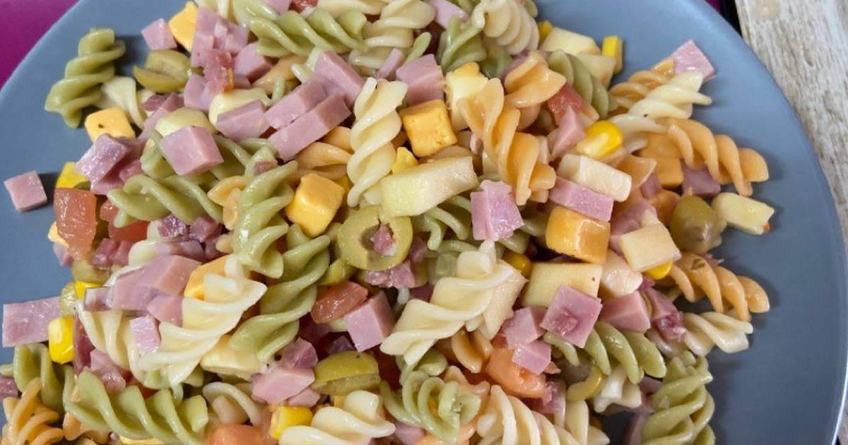 Ensalada de Pasta con jamón (250 g.)