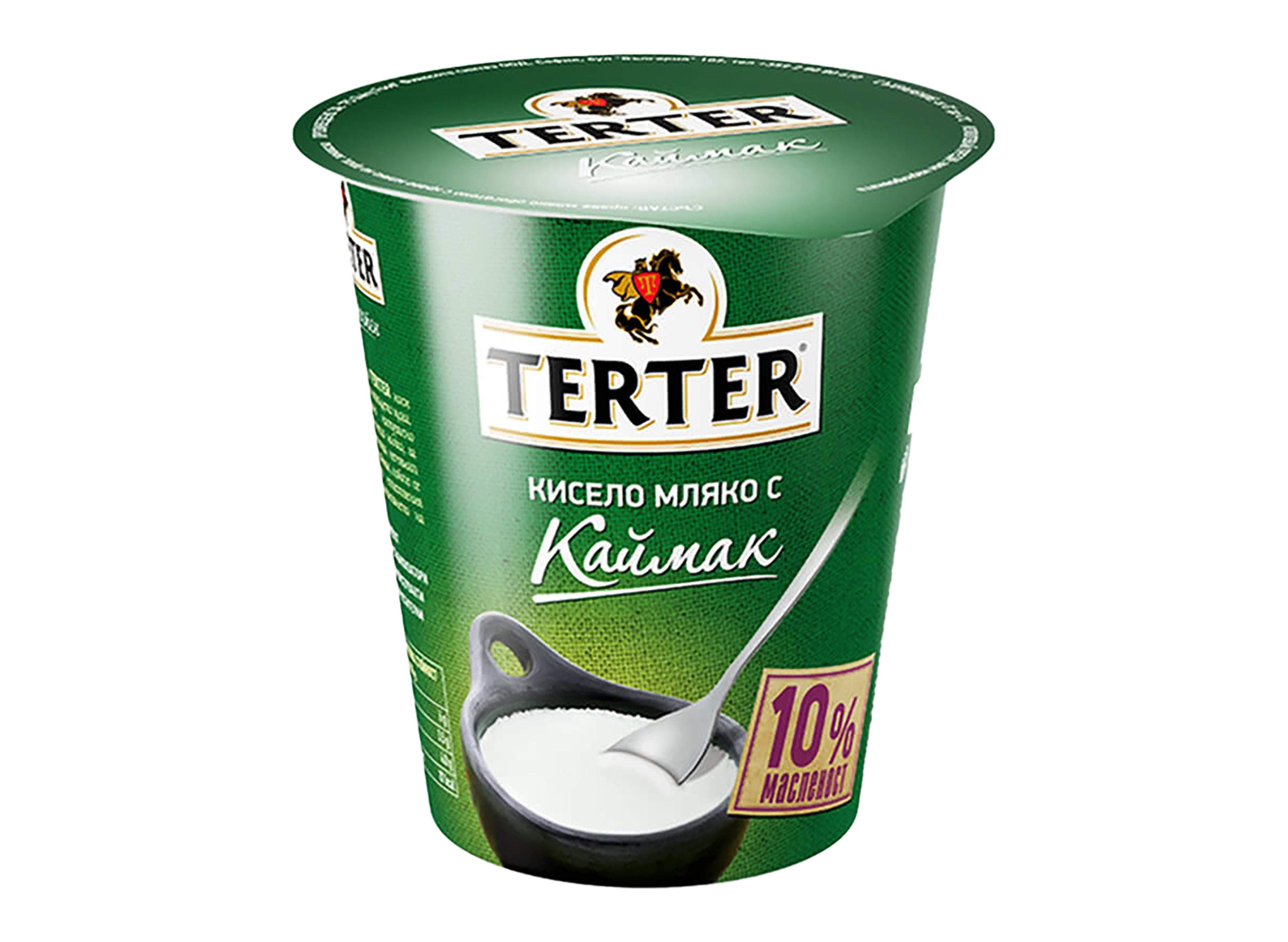 Мляко Кисело Terter С Каймак 10%