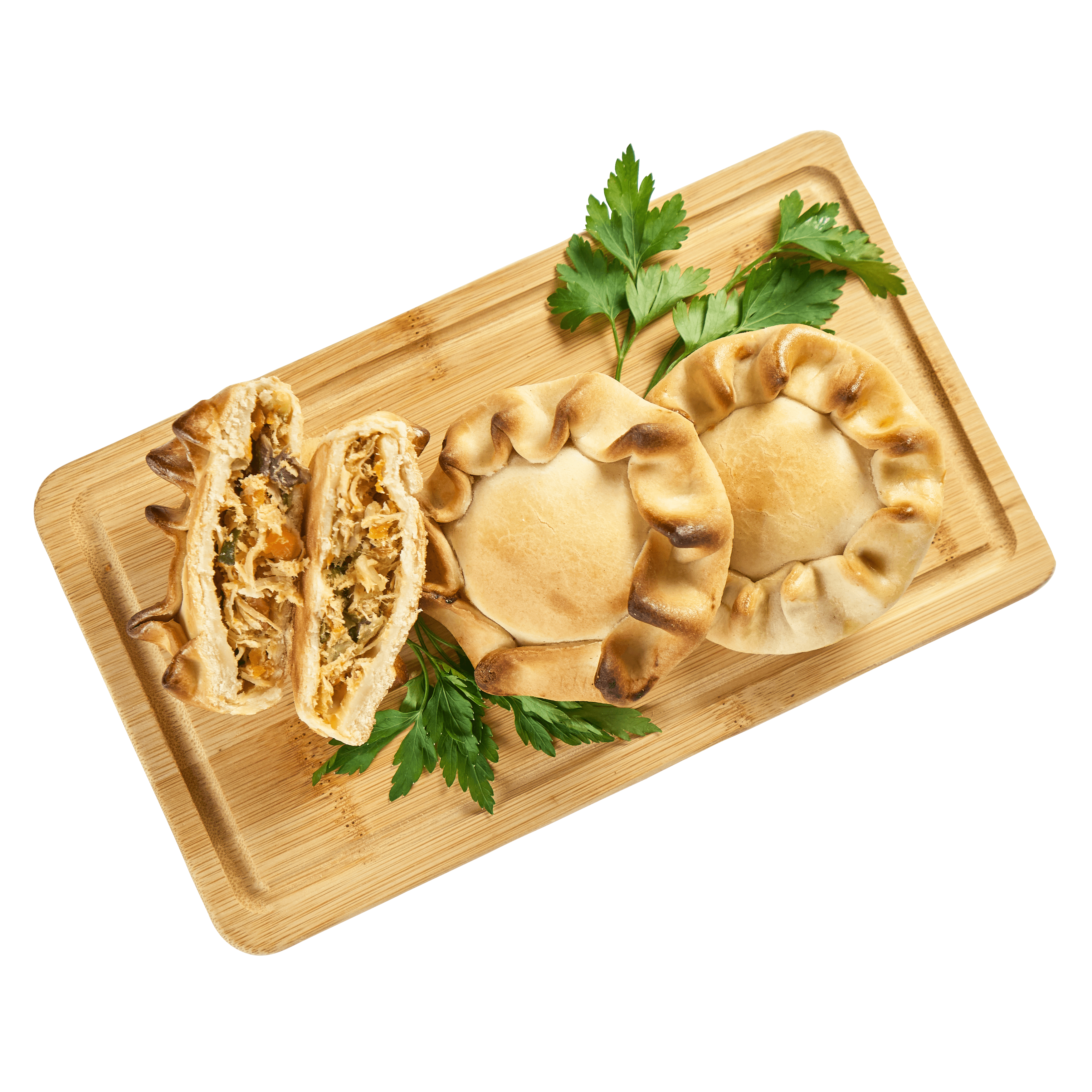 Empada de Frango Thai