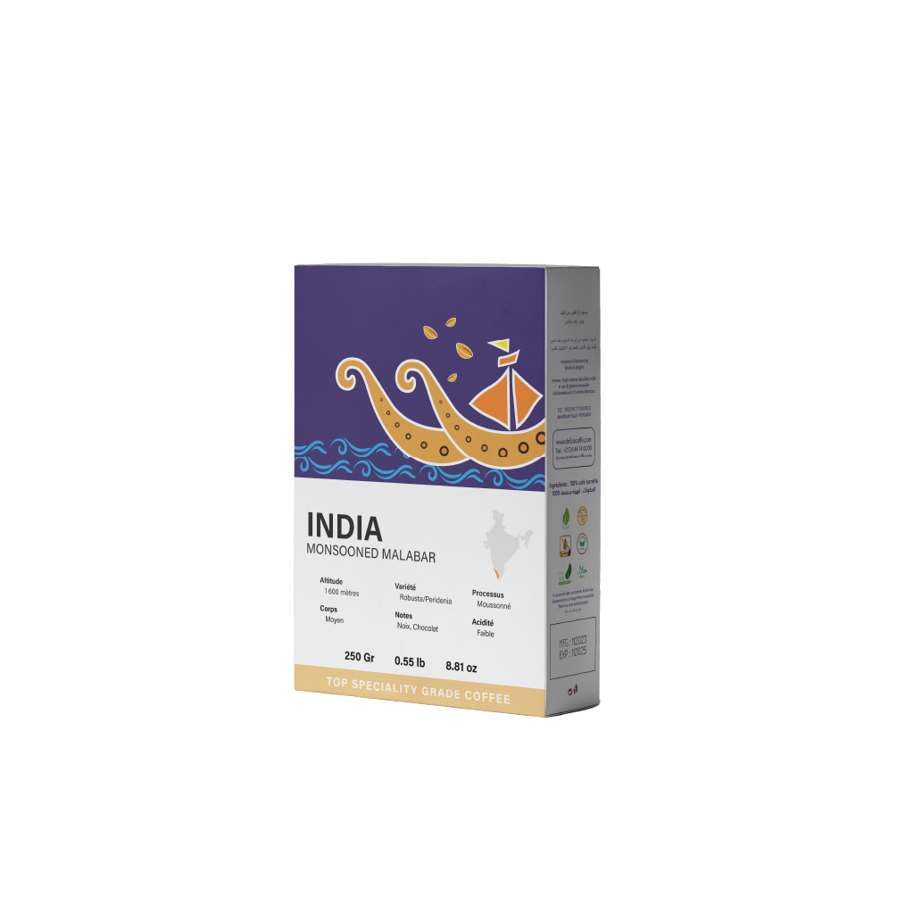 Café en grains India 250g