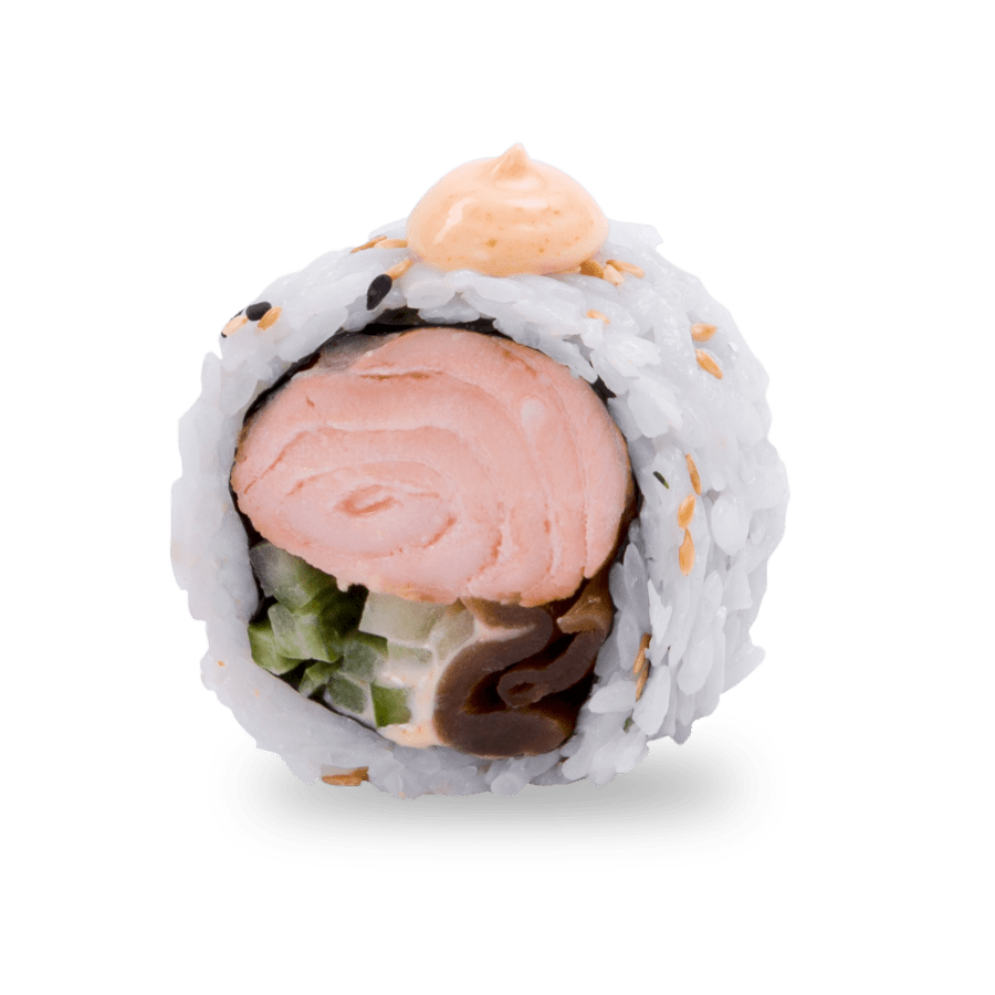 c12a grilled roll (łosoś/szczypiorek) 10szt