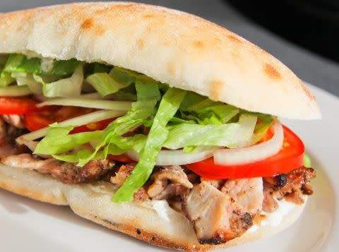 Sandwich de Kebab