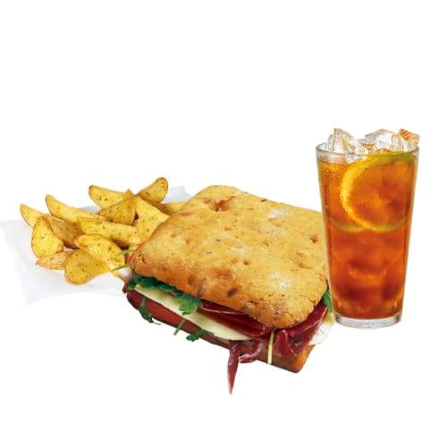 Menú Focaccia Mediterránea