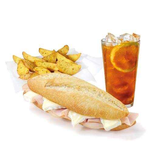 Menú Bocatín de pavo y brie