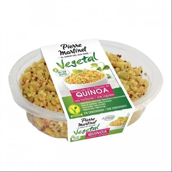Ensalada de Quinoa sin Gluten Pierre Martinet Tarrina 200Gr.