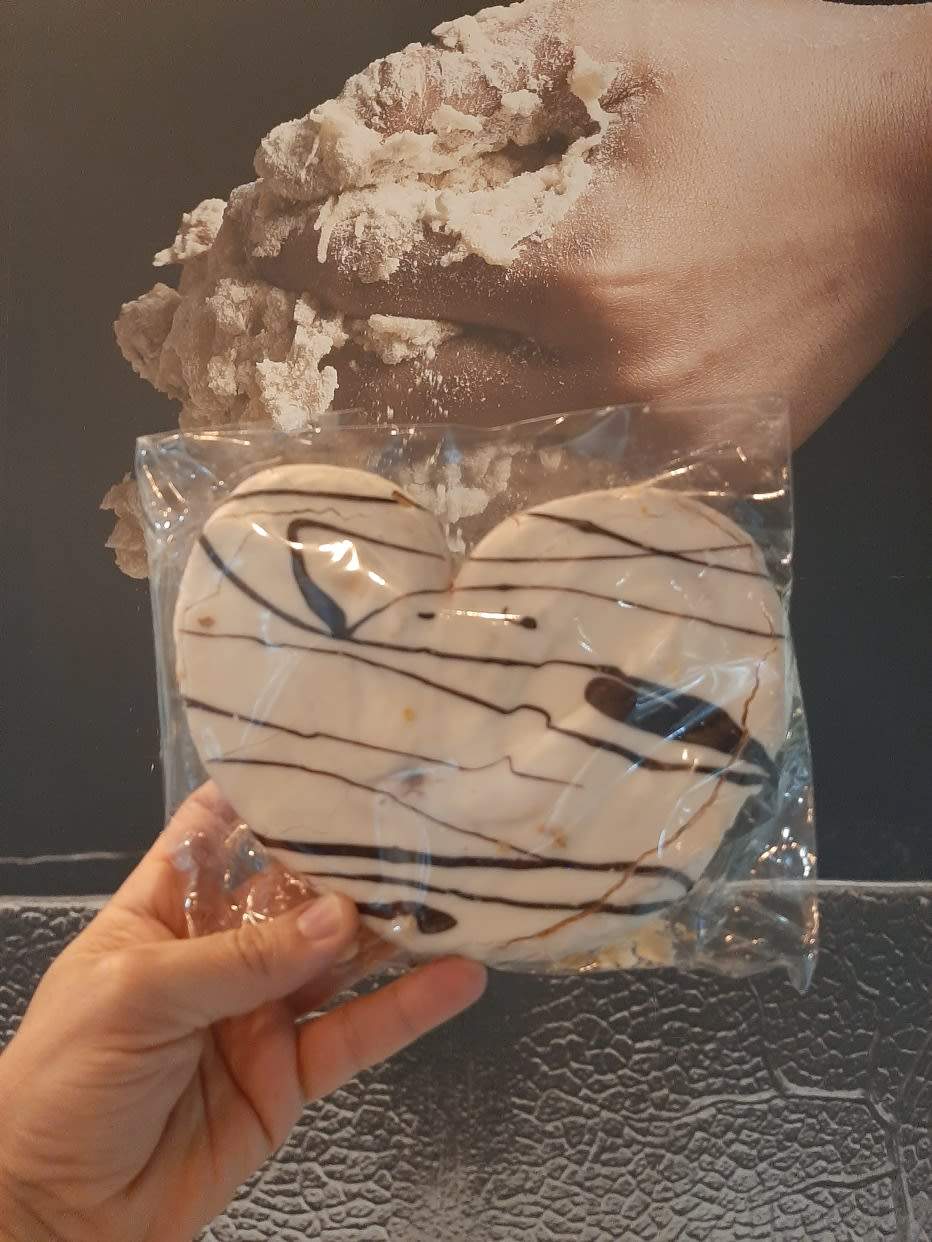 Palmera Grande De Chocolate Blanco S/G