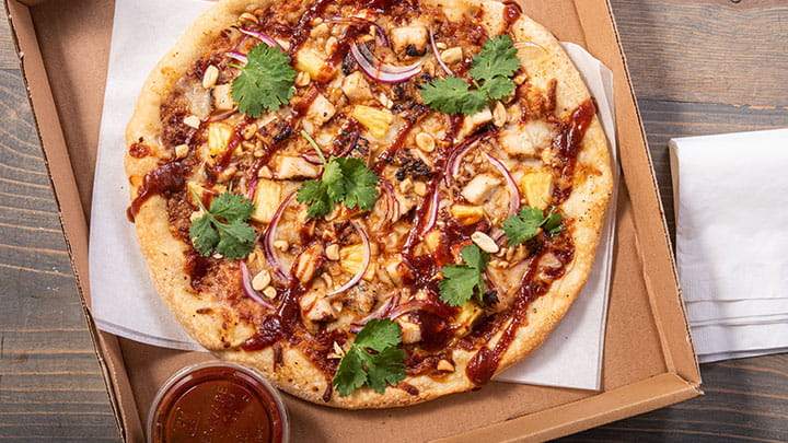 Asian Flavour Pizza