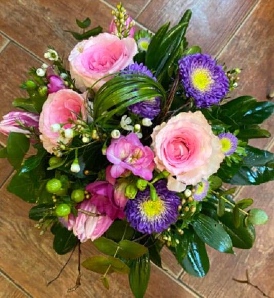 Buket okrugli miješano cvijeće - XL