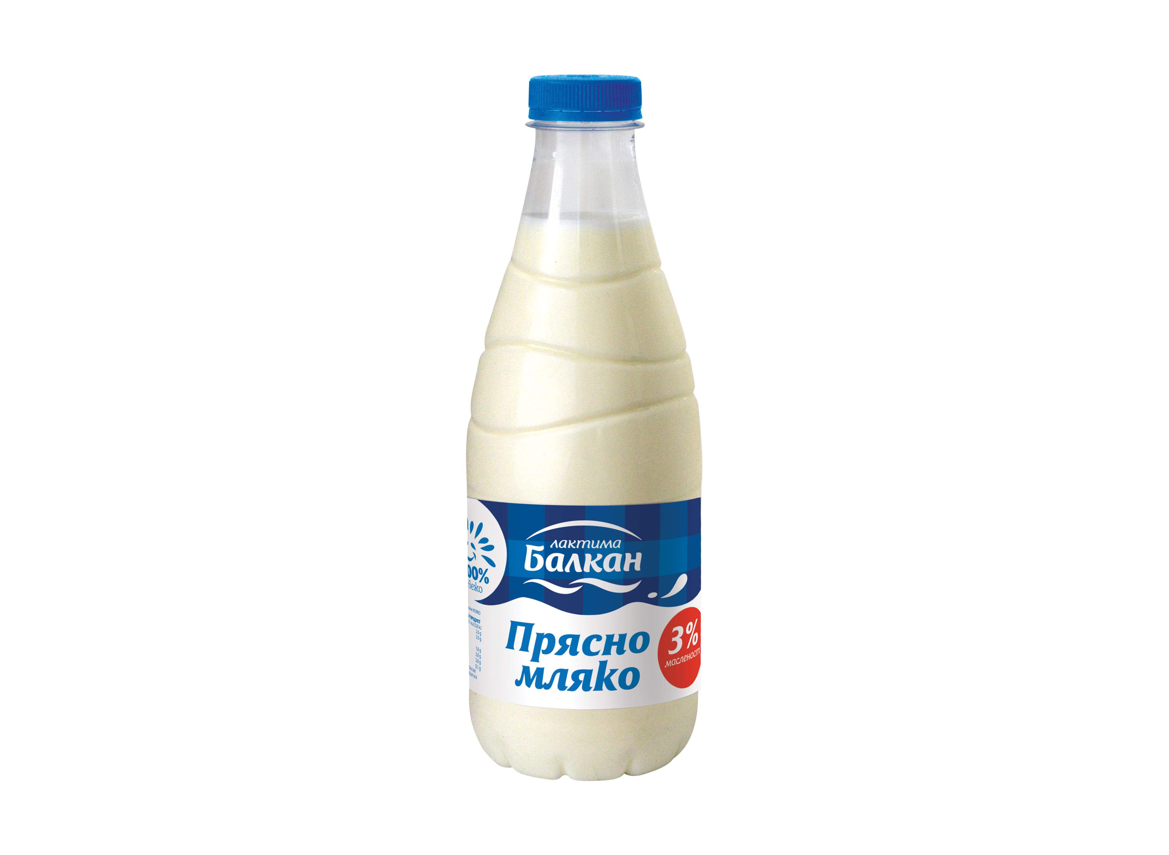 Мляко Прясно Балкан 3%