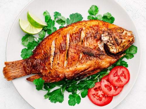 Pan Fried Fish Ortolana