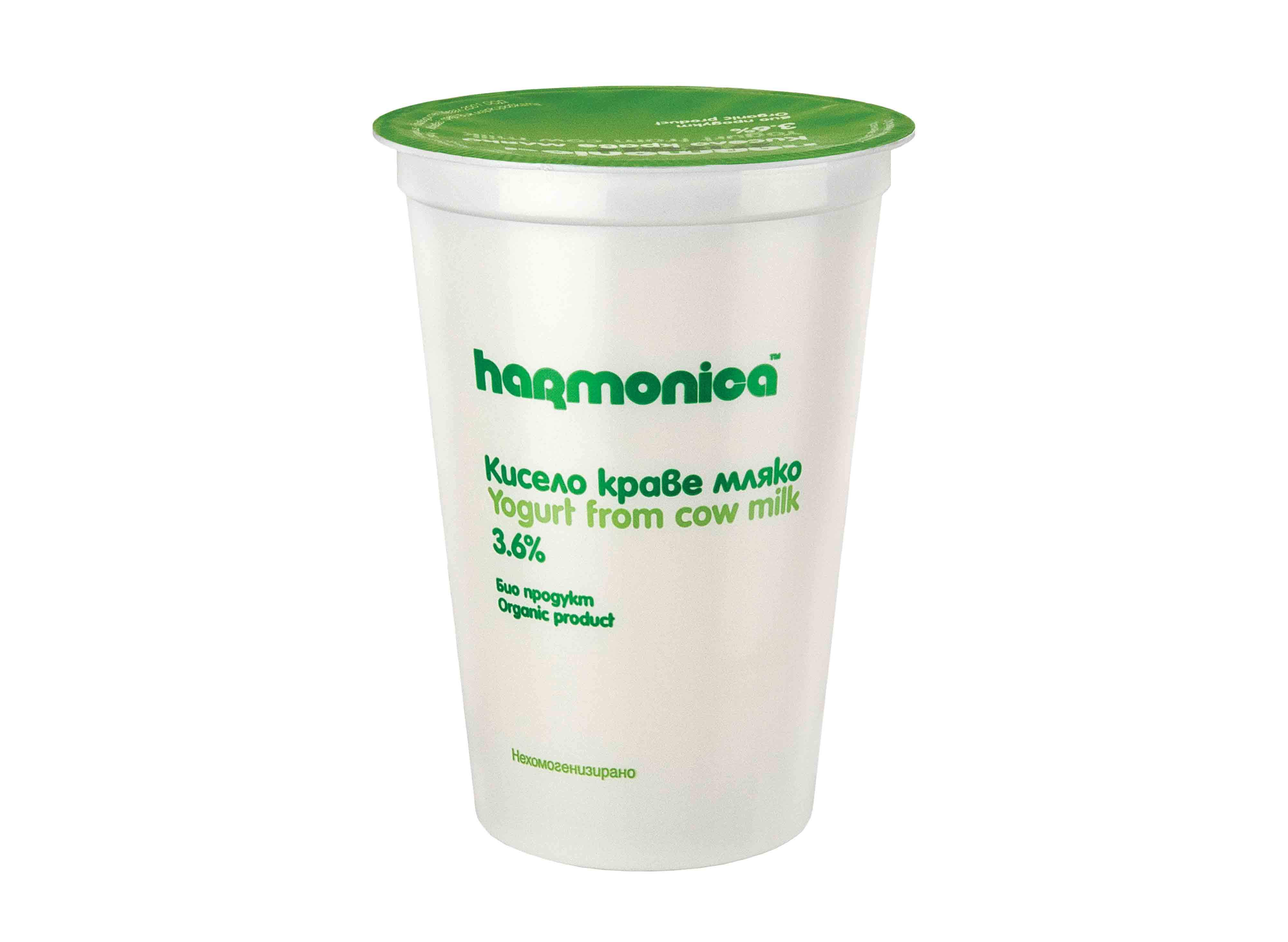 Мляко Био Кисело Harmonica 3.6%  Рп