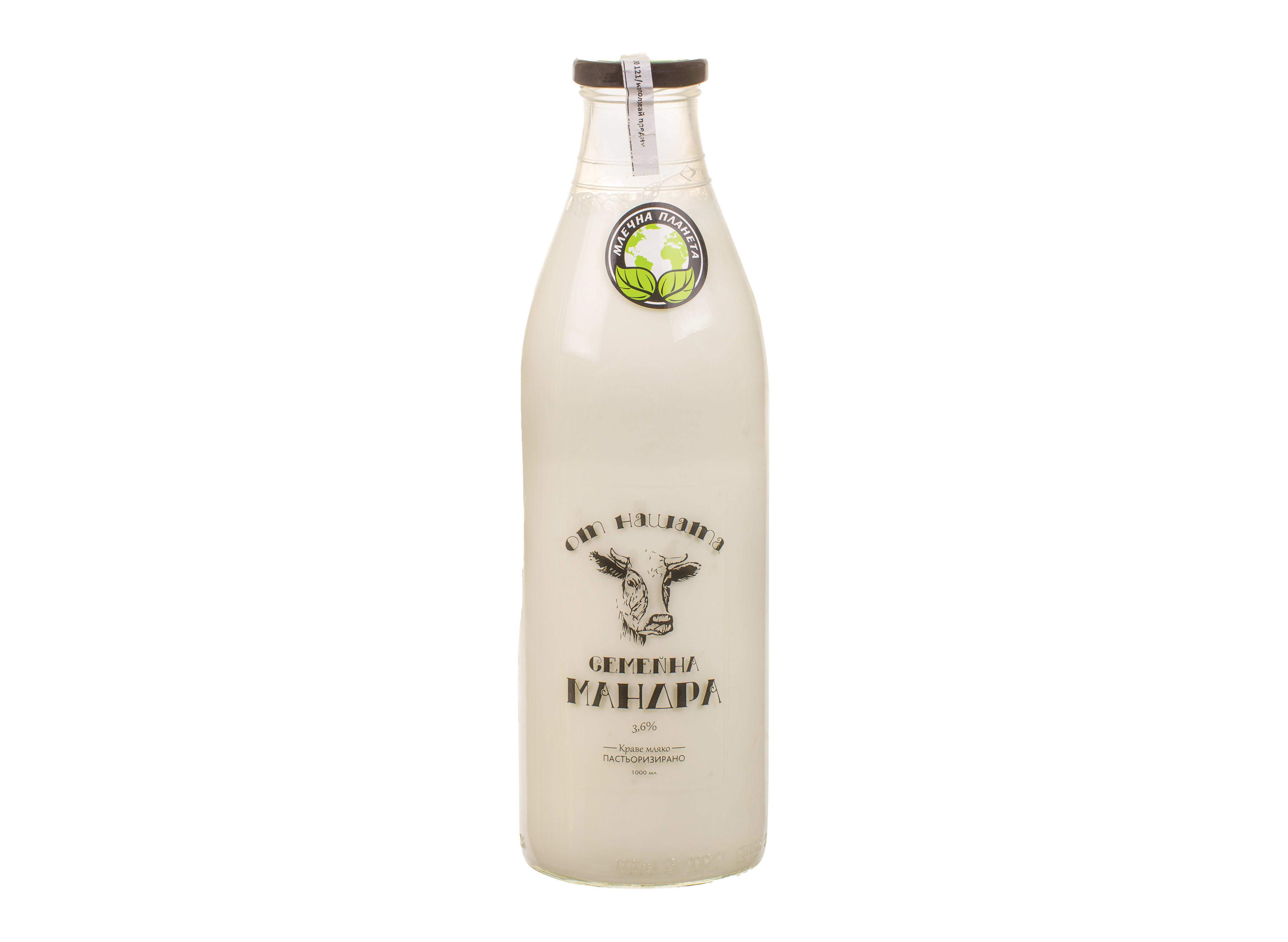 Мляко Прясно Млечна Планета 3.6%  Рп Farm