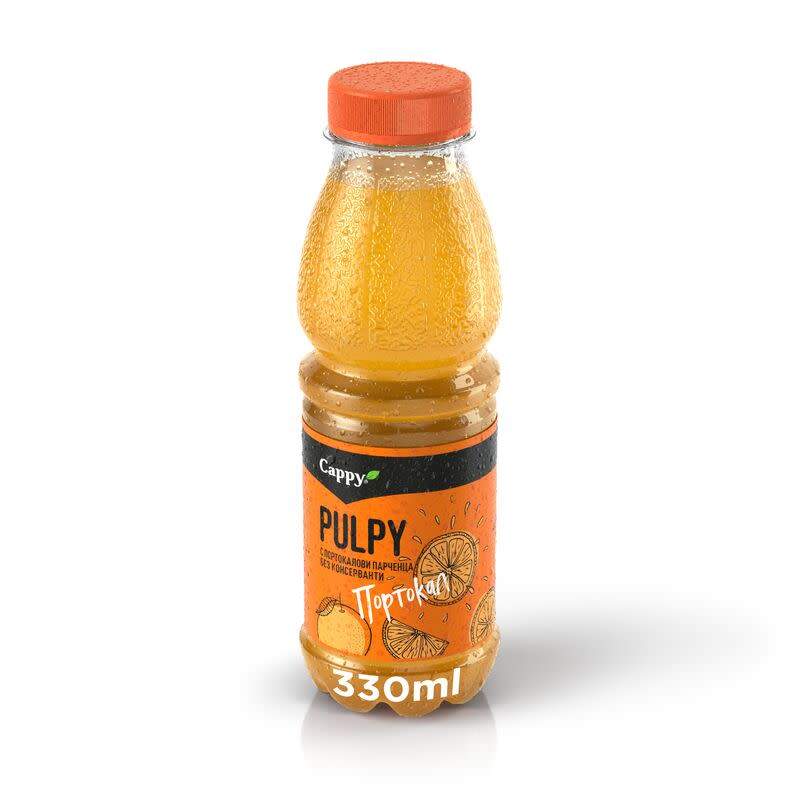 Cappy Pulpy Портокал (330мл)