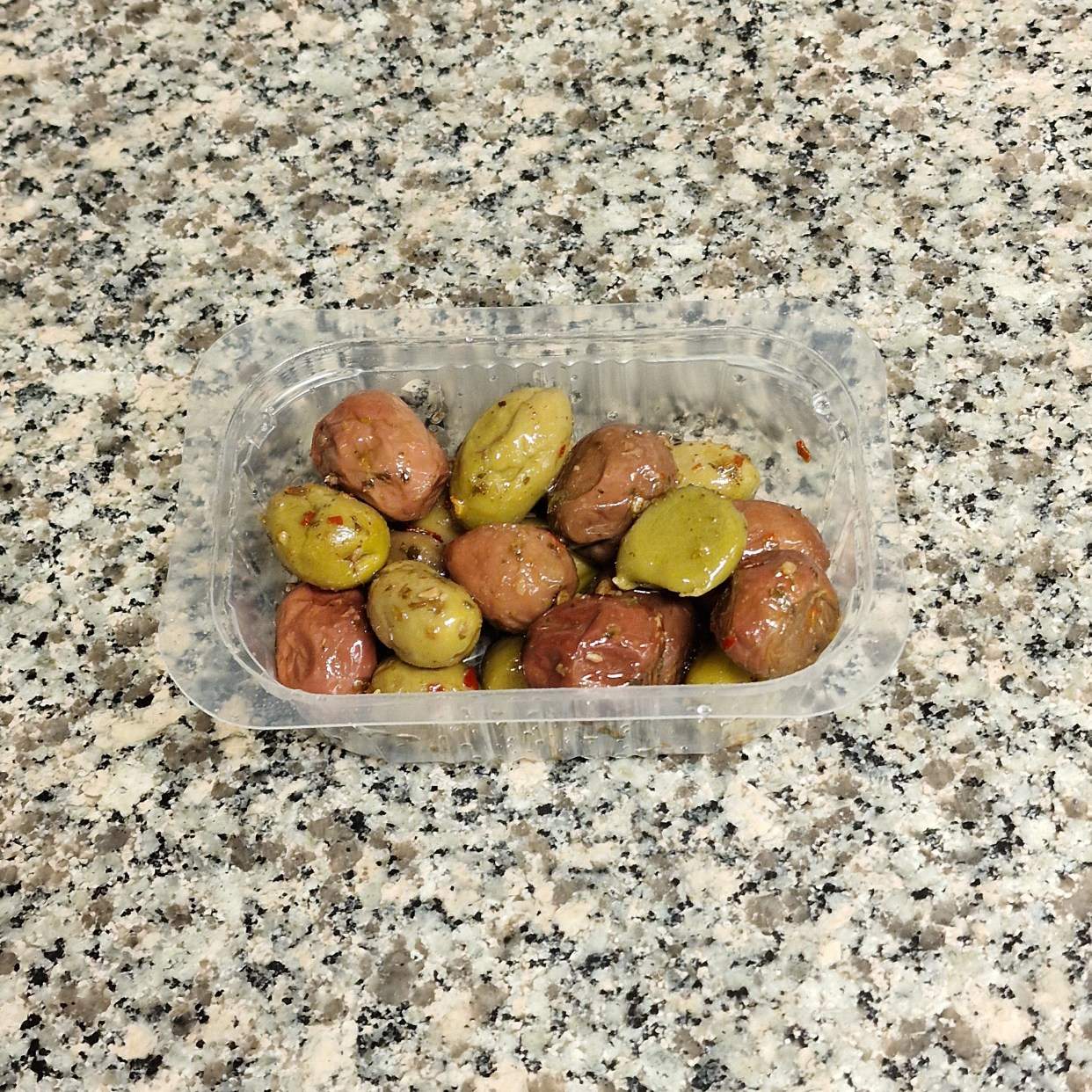 Tris di olive condite